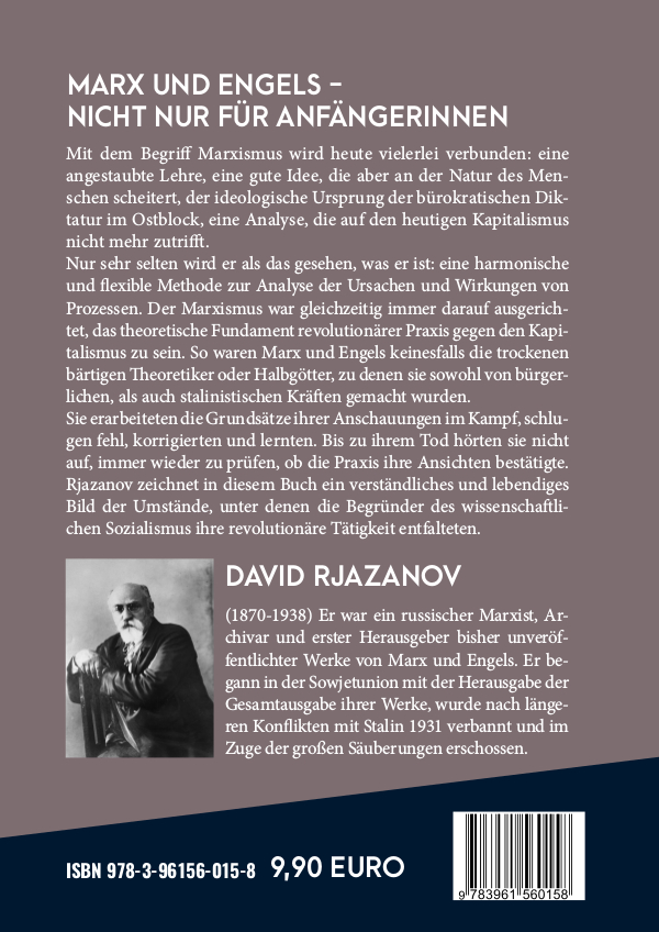 Rückseitencover Marx und Engels