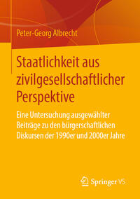 Vorderes Coverbild Staatlichkeit aus zivilgesellschaftlicher Perspektive