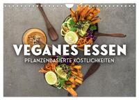 Vorderes Coverbild Veganer Essen - Pflanzenbasierte Köstlichkeiten (Wandkalender 2026 DIN A4 quer), CALVENDO Monatskalender