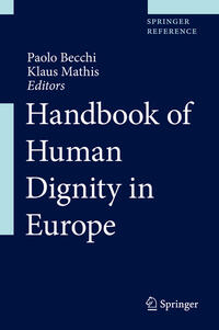 Vorderes Coverbild Handbook of Human Dignity in Europe