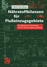 Vorderes Coverbild Nährstoffbilanzen für Flußeinzugsgebiete