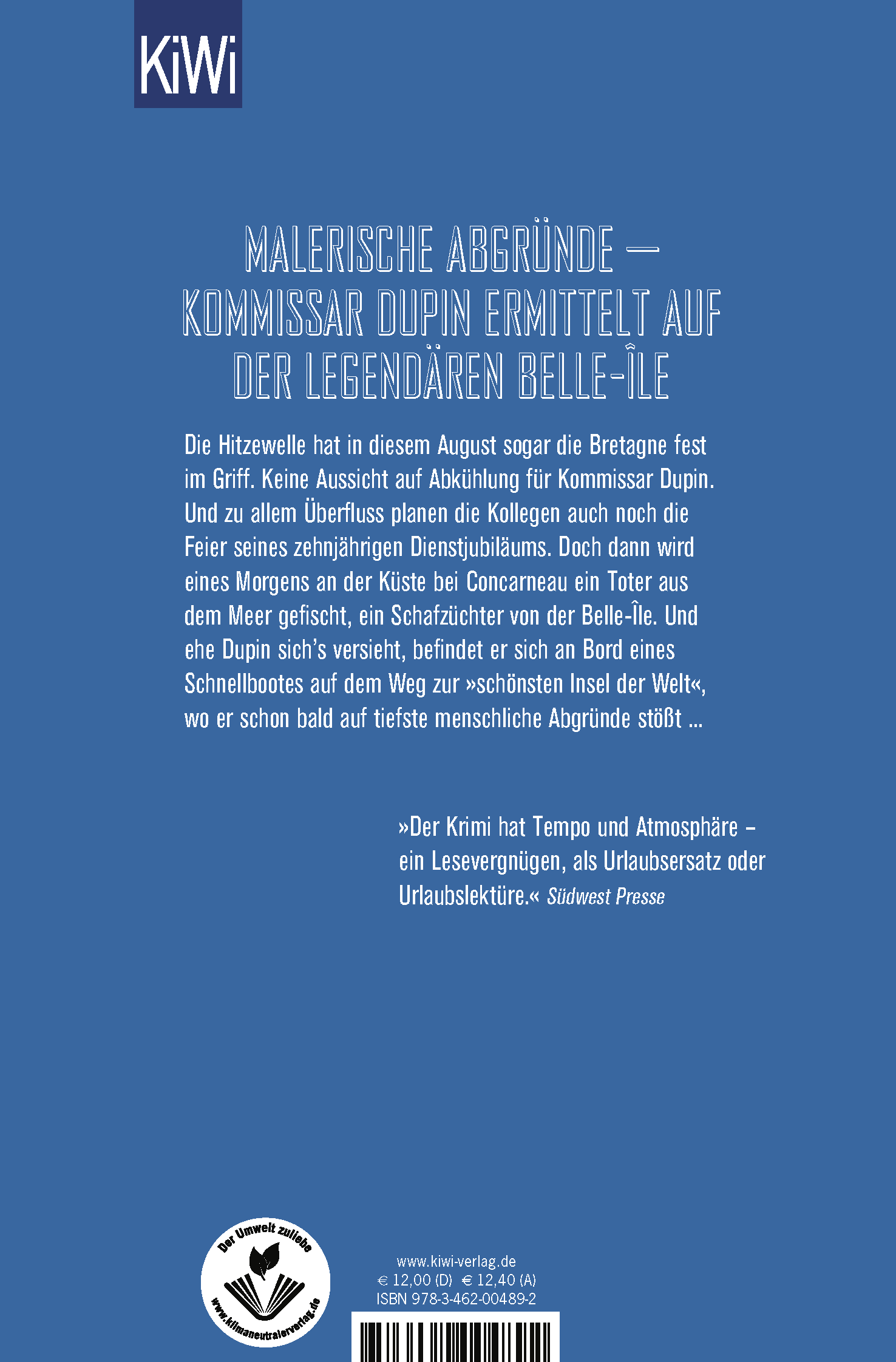 Rückseitencover Bretonische Idylle