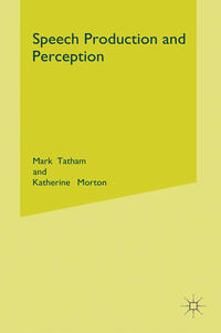Vorderes Coverbild Speech Production and Perception