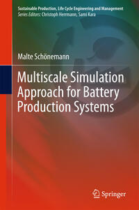 Vorderes Coverbild Multiscale Simulation Approach for Battery Production Systems