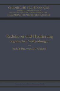 Vorderes Coverbild Reduktion und Hydrierung Organischer Verbindungen
