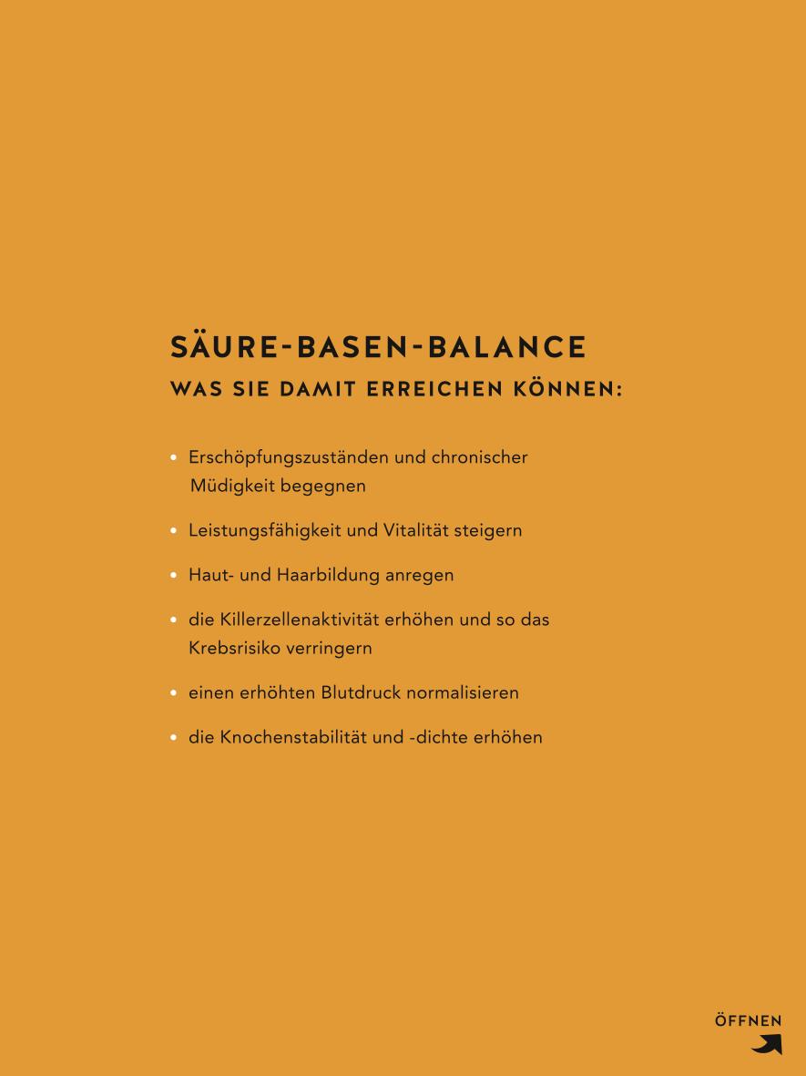 Beispielinhalt (Bild) Säure-Basen-Balance