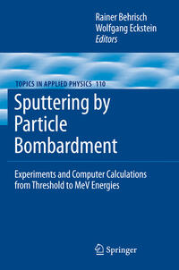 Vorderes Coverbild Sputtering by Particle Bombardment