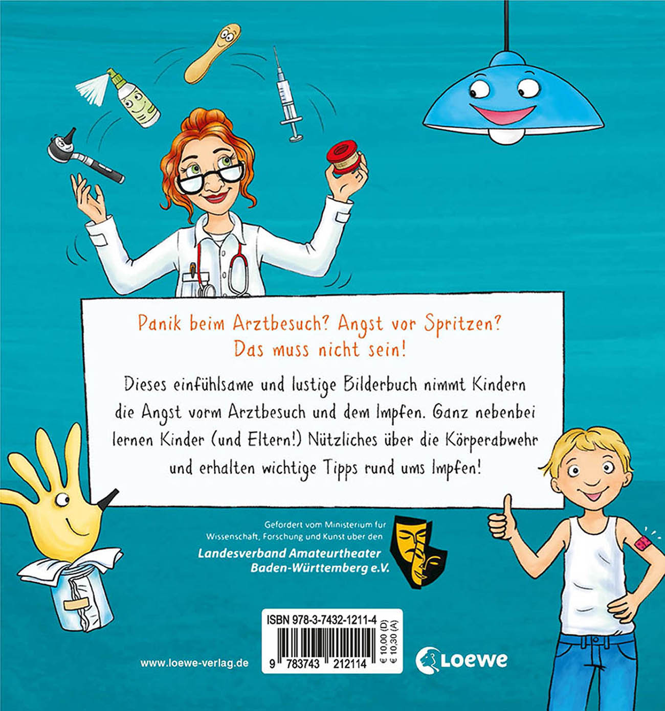 Rückseitencover Keine Angst vor dem kleinen Piks!