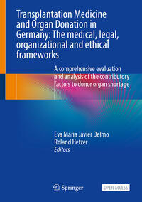 Vorderes Coverbild Transplantation Medicine and Organ Donation in Germany