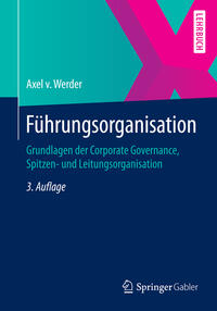 Vorderes Coverbild Führungsorganisation