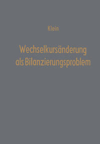 Vorderes Coverbild Wechselkursänderung als Bilanzierungsproblem