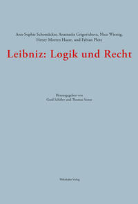 Vorderes Coverbild Leibniz: Logik und Recht