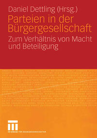 Vorderes Coverbild Parteien in der Bürgergesellschaft