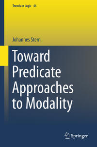 Vorderes Coverbild Toward Predicate Approaches to Modality