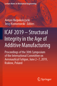Vorderes Coverbild ICAF 2019 – Structural Integrity in the Age of Additive Manufacturing