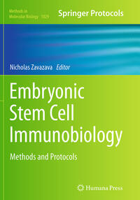 Vorderes Coverbild Embryonic Stem Cell Immunobiology