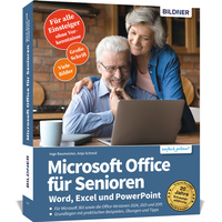 Vorderes Coverbild Microsoft Office für Senioren - Word, Excel und PowerPoint