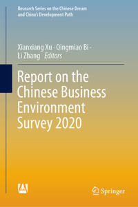Vorderes Coverbild Report on the Chinese Business Environment Survey 2020