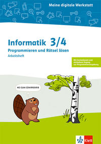 Vorderes Coverbild Informatik 3/4. Programmieren und Rätsel lösen
