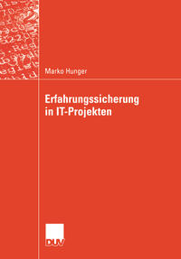 Vorderes Coverbild Erfahrungssicherung in IT-Projekten