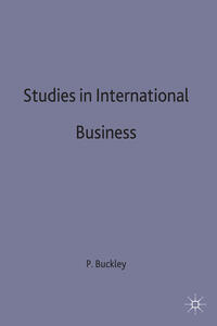 Vorderes Coverbild Studies in International Business