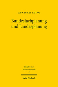 Vorderes Coverbild Bundesfachplanung und Landesplanung
