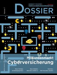 Vorderes Coverbild Dossier Milliardenmarkt Cyberversicherung