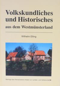 Vorderes Coverbild Volkskundliches und Historisches aus dem Westmünsterland
