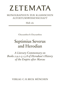 Vorderes Coverbild Zetemata / Septimius Severus and Herodian