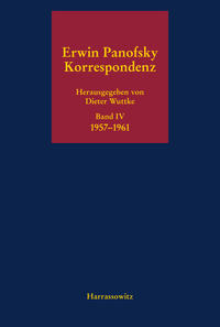 Vorderes Coverbild Erwin Panofsky - Korrespondenz 1910 bis 1968. Eine kommentierte Auswahl in fünf Bänden / Erwin Panofsky
