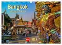 Vorderes Coverbild Bangkok - Königreich Thailand (Wandkalender 2025 DIN A3 quer), CALVENDO Monatskalender