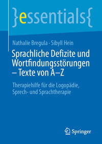 Vorderes Coverbild Sprachliche Defizite und Wortfindungsstörungen – Texte von A-Z