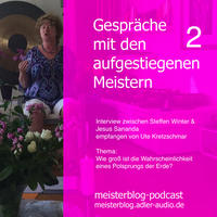 Vorderes Coverbild Gespräche mit den aufgestiegenen Meistern 2