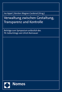 Vorderes Coverbild Verwaltung zwischen Gestaltung, Transparenz und Kontrolle