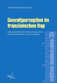 Vorderes Coverbild Gewaltperzeption im französischen Rap
