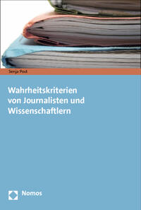 Vorderes Coverbild Wahrheitskriterien von Journalisten und Wissenschaftlern