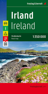 Vorderes Coverbild Irland, Autokarte 1:350.000