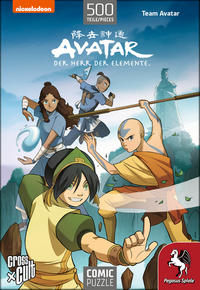 Vorderes Coverbild Avatar – Der Herr der Elemente (Team Avatar)