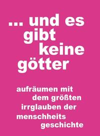 Vorderes Coverbild ... und es gibt keine götter