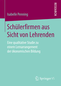 Vorderes Coverbild Schülerfirmen aus Sicht von Lehrenden