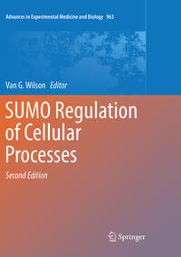 Vorderes Coverbild SUMO Regulation of Cellular Processes
