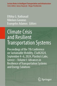Vorderes Coverbild Climate Crisis and Resilient Transportation Systems