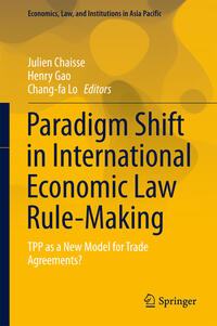 Vorderes Coverbild Paradigm Shift in International Economic Law Rule-Making