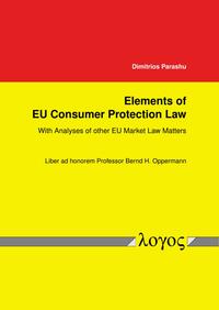 Vorderes Coverbild Elements of EU Consumer Protection Law