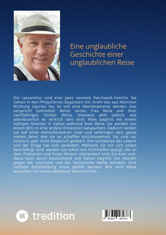Rückseitencover In der Zeit gestrandet