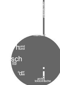 Vorderes Coverbild hund und schnur nur oder das architektonische i