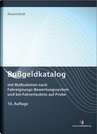 Vorderes Coverbild Bußgeldkatalog