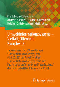 Vorderes Coverbild Umweltinformationssysteme – Vielfalt, Offenheit, Komplexität