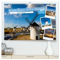 Vorderes Coverbild Windmühlen in La Mancha (hochwertiger Premium Wandkalender 2026 DIN A2 quer), Kunstdruck in Hochglanz