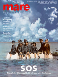 Vorderes Coverbild mare - Die Zeitschrift der Meere / No. 29 / S.O.S.